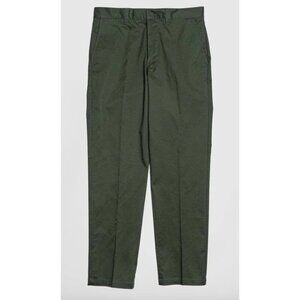 ADAPTURE Standard Fit Chino Pants in Mountain View Green Minimalist Size 32